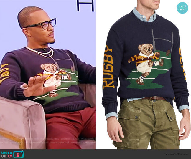 Ralph Lauren Kicker Bear Sweater