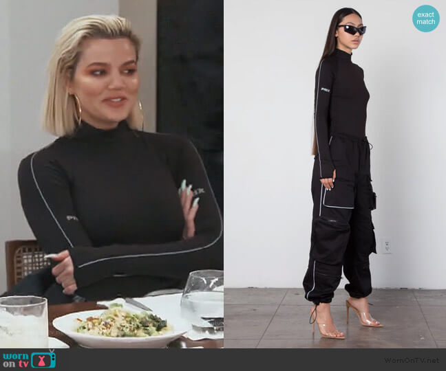 Prix Akina Bodysuit worn by Khloe Kardashian on Keeping Up with the Kardashians