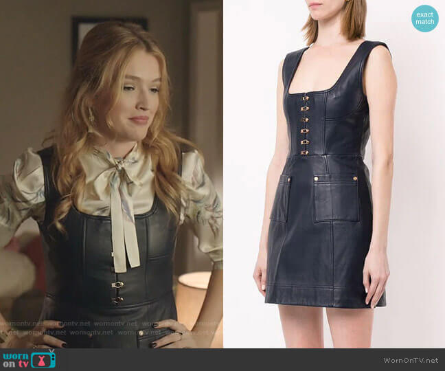 Alice McCall Sweet Street Mini Dress worn by Kirby Anders (Maddison Brown) on Dynasty