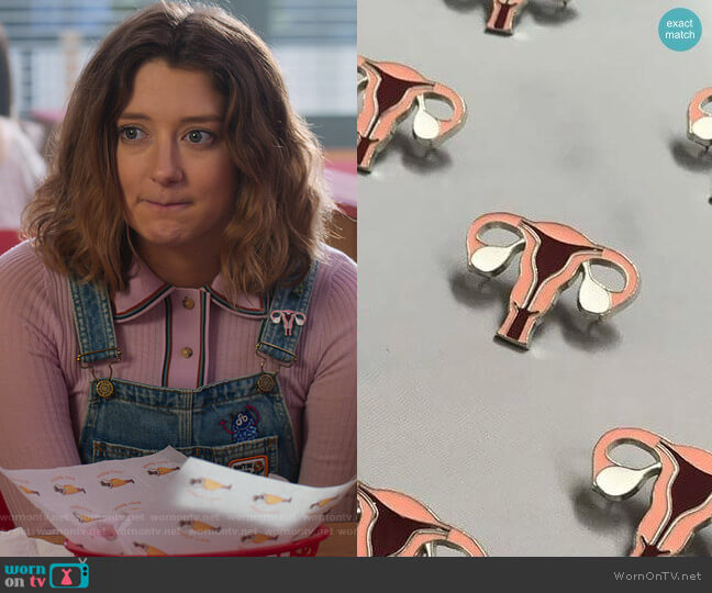 Rachel Antonoff The Parts Pin worn by Nonnie Thompson (Kimmy Shields) on Insatiable