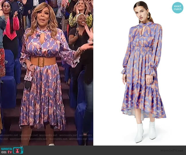 Three Floor Lisbon Sisters Dress worn by Wendy Williams on The Wendy Williams Show