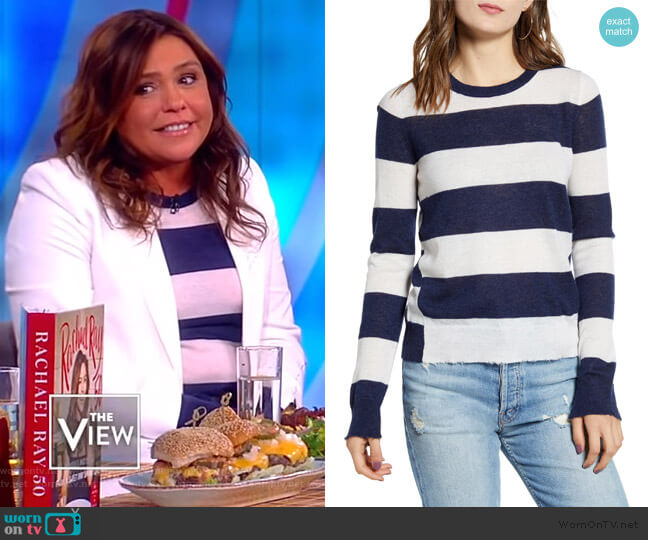 Zadig & Voltaire Source Stripe Cashmere Sweater