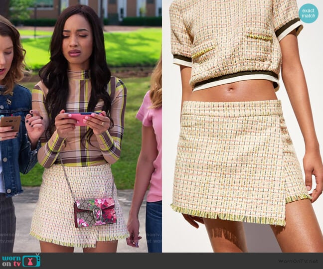 Zara Bermuda Skort worn by Magnolia Barnard (Erinn Westbrook) on Insatiable