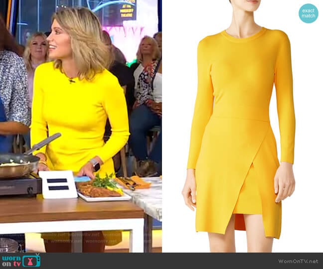 A.L.C. Hadley Dress worn by Amy Robach on Good Morning America