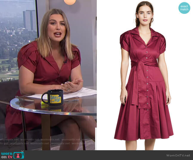 Alexis Rosetta Dress worn by Carissa Loethen Culiner on E! News