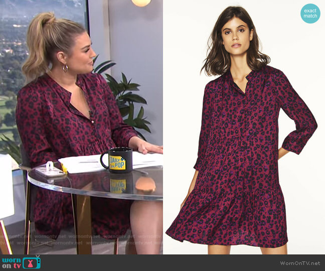 Ba&Sh Tiana Dress worn by Carissa Loethen Culiner on E! News