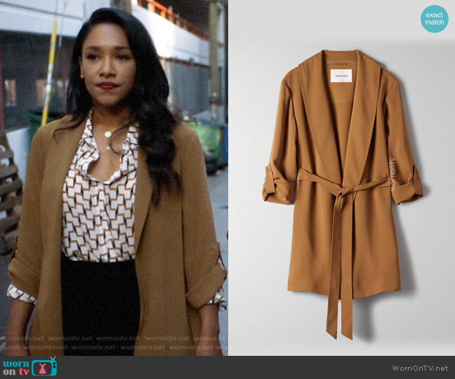 Babaton Kahlo Robe Mid worn by Iris West (Candice Patton) on The Flash