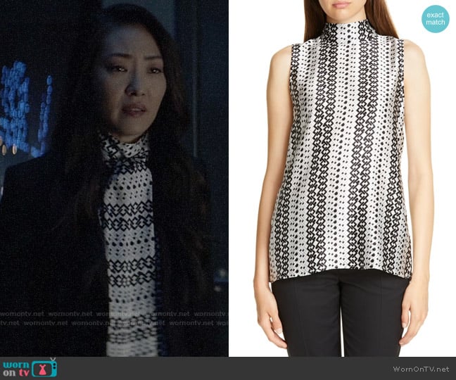 Judith & Charles Anders Top worn by Catherine Hamilton-Kane (Elizabeth Anweis) on Batwoman