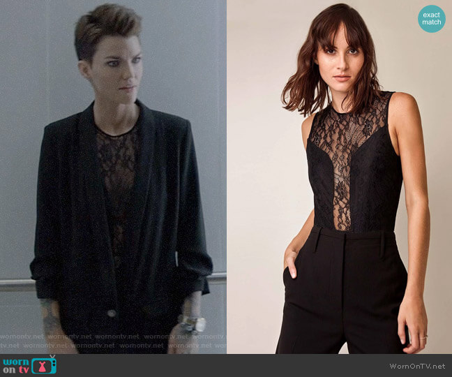 Judith & Charles Navarre Bodysuit worn by Kate Kane (Ruby Rose) on Batwoman