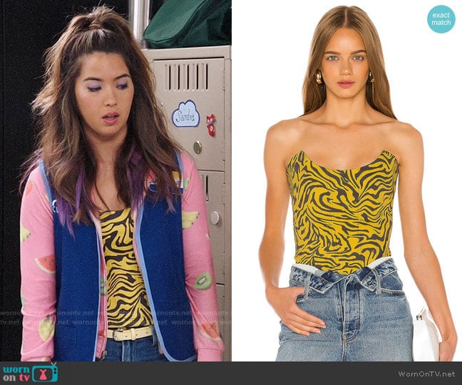 Miaou Leia Corset worn by Cheyenne (Nichole Bloom) on Superstore