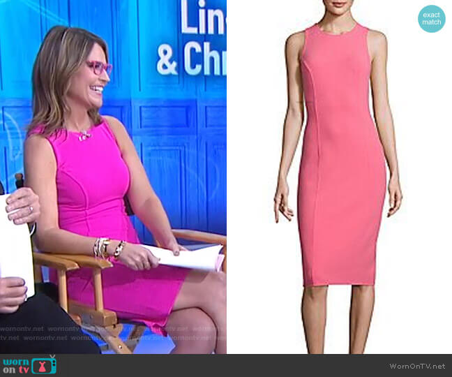 Michael Kors Sleeveless Dress worn by Savannah Guthrie on Today