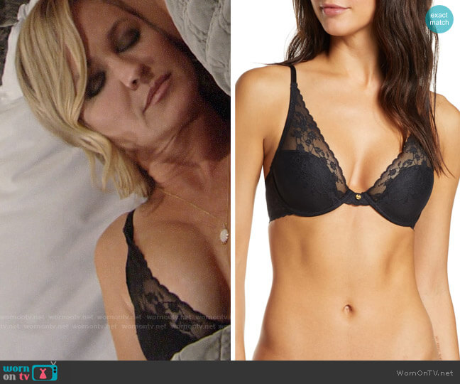 Natori Cherry Blossom Convertible Underwire Bra worn by Sharon Newman (Sharon Case) on The Young and the Restless