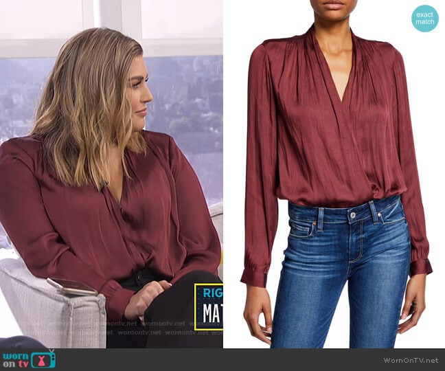 Paige Sevilla Bodysuit worn by Carissa Loethen Culiner on E! News