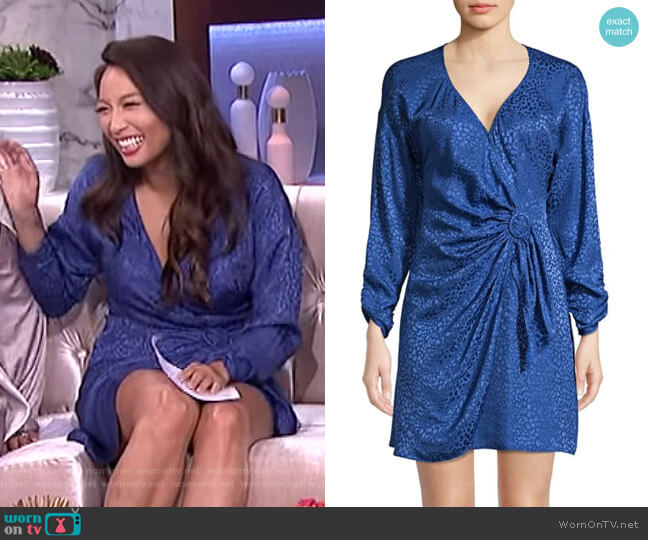 Parker Linda Dress worn by Jeannie Mai on The Real