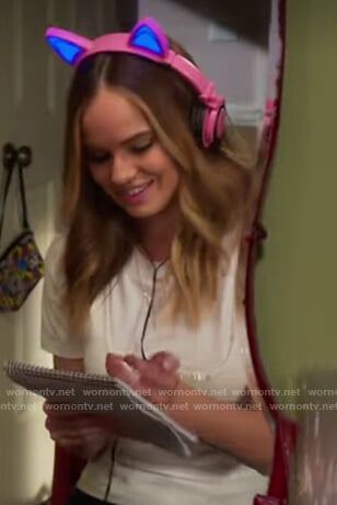 Patty’s cat ear headphones on Insatiable