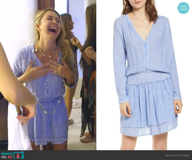Rails Jasmine Shirtdress worn by Kary Brittingham on The Real Housewives of Dallas