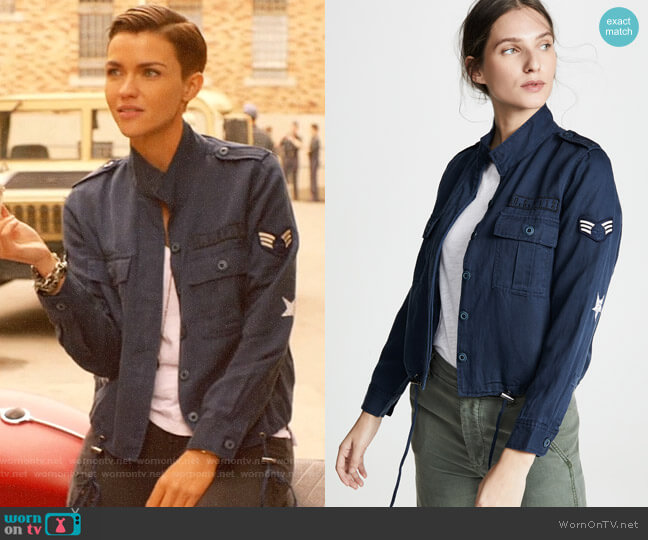 Rails Grant Jacket worn by Kate Kane (Ruby Rose) on Batwoman