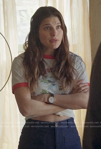 Rio’s upstate tee on Bless This Mess