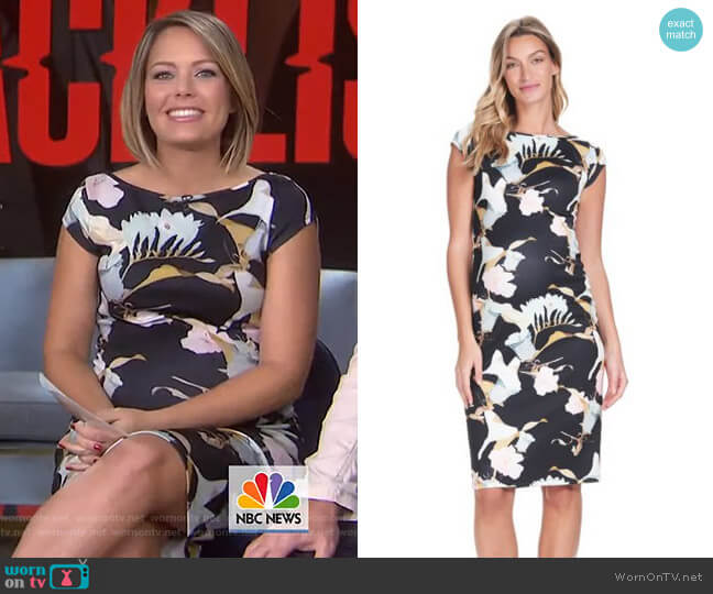 Soon Maternity Leo Maternity Dress worn by Dylan Dreyer on Today