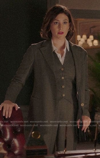 Sydney’s three piece suit on Bluff City Law