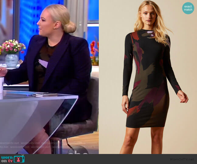 Ted Baker Lauryy Dress worn by Meghan McCain on The View