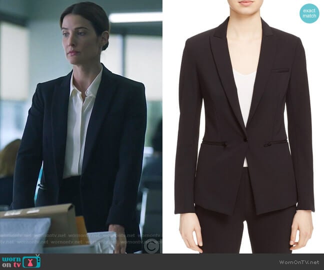 Veronica Beard Scuba Jacket worn by Dex Parios (Cobie Smulders) on Stumptown
