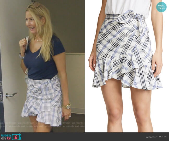 Veronica Beard Kaia Skirt worn by Kary Brittingham on The Real Housewives of Dallas