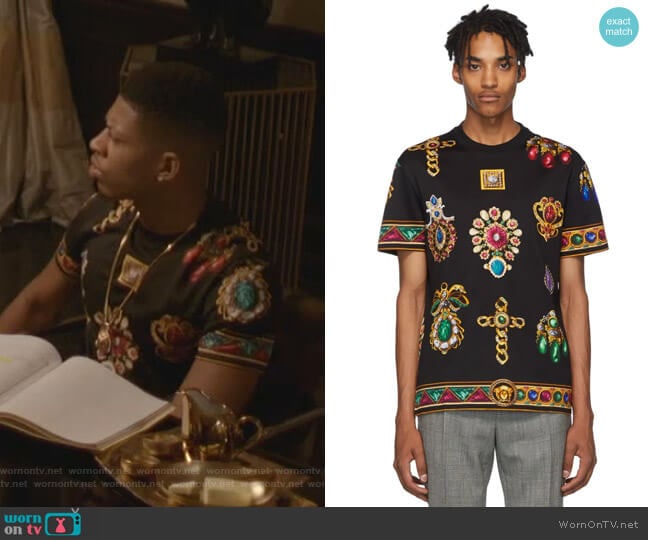 Versace Jewel T-Shirt worn by Hakeem Lyon (Bryshere Y. Gray) on Empire