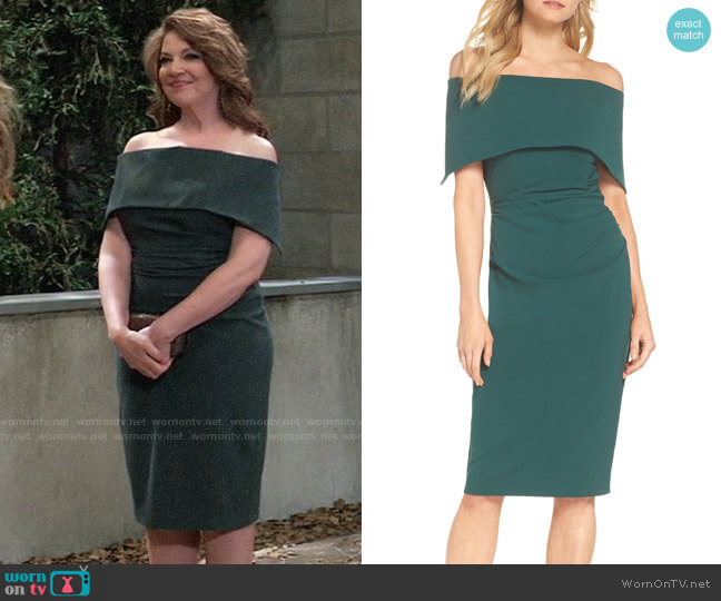 Vince Camuto Popover Dress worn by Liesl Obrecht (Kathleen Gati) on General Hospital