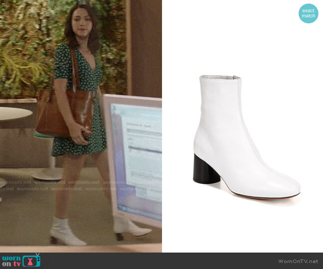Vince Tasha 2 Booties worn by Cara Bloom (Violett Beane) on God Friended Me