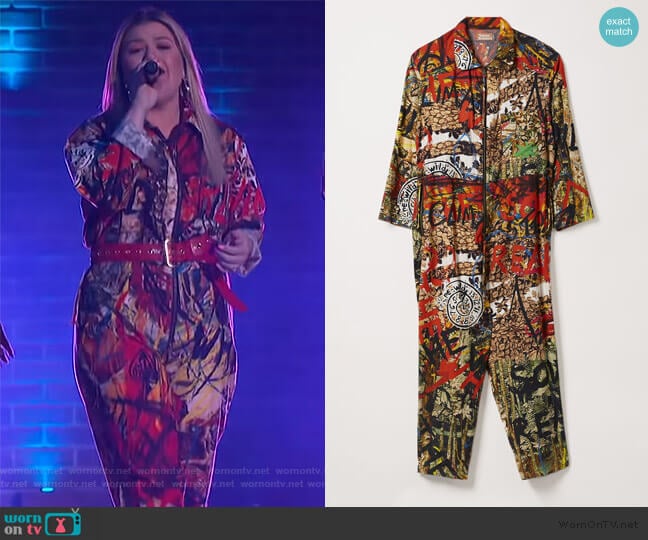 Vivienne Westwood Murray Onesie worn by Kelly Clarkson on The Kelly Clarkson Show