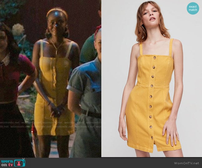 Wilfred Free Shasta Dress worn by Josie McCoy (Ashleigh Murray) on Riverdale
