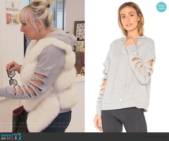 ALO Slay Hoodie worn by Margaret Josephs on The Real Housewives of New Jersey
