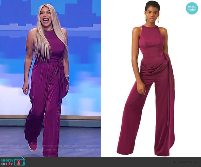 Andrea Iyamah Reed Jumpsuit worn by Wendy Williams on The Wendy Williams Show