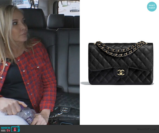 Chanel Large Classic Handbag worn by Shannon Beador on The Real Housewives of Orange County