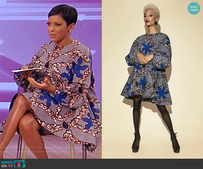 Demestik Kia Dress worn by Tamron Hall on Tamron Hall Show