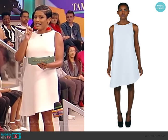 Denzel Parris The Asymmetrical Cone Dress worn by Tamron Hall on Tamron Hall Show
