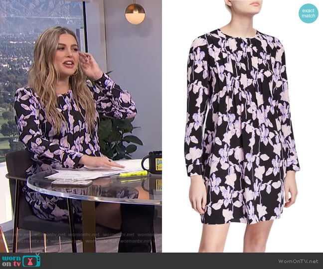 Diane von Furstenberg Joyce Dress worn by Carissa Loethen Culiner on E! News