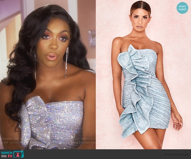 House of CB Grace Dress worn by Porsha Williams on The Real Housewives of Atlanta