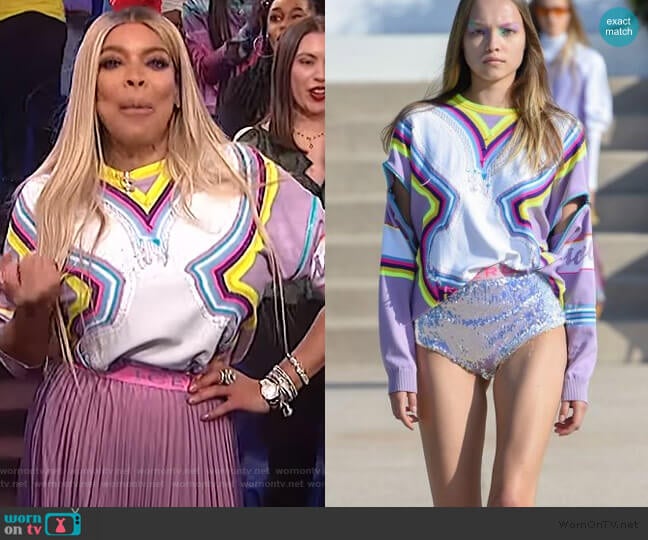 Iceberg Spring 2020 Collection worn by Wendy Williams on The Wendy Williams Show
