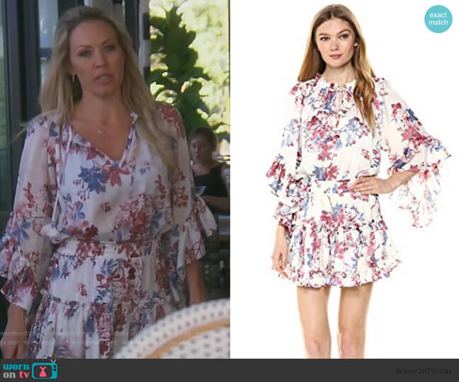 Misa Cecilia Dress worn by Braunwyn Windham-Burke on The Real Housewives of Orange County