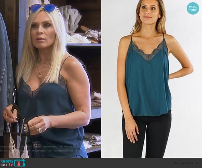 Love Stitch Zarina Cami worn by Tamra Judge on The Real Housewives of Orange County