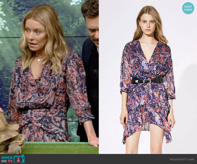 Iro Rahue Dress worn by Kelly Ripa on Live with Kelly and Mark