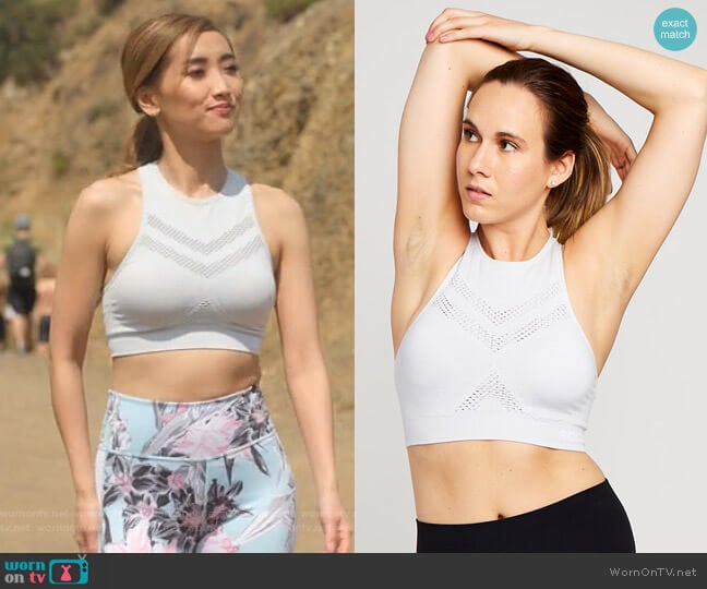 Soul by SoulCycle Seamless Bra worn by Madison Maxwell (Brenda Song) on Dollface