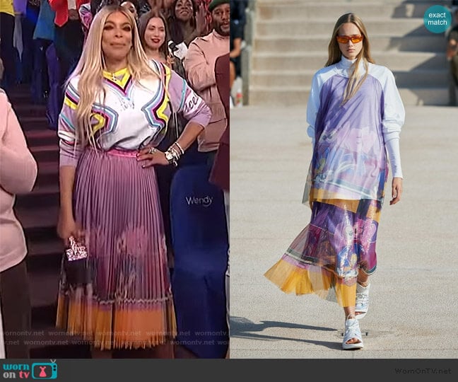 Iceberg Spring 2020 Collection worn by Wendy Williams on The Wendy Williams Show