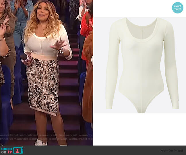 Alexander Wang Heattech Ribbed worn by Wendy Williams on The Wendy Williams Show