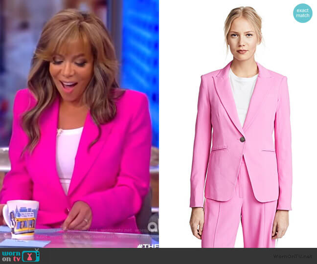 Veronica Beard Simone Dickey Jacket worn by Sunny Hostin on The View