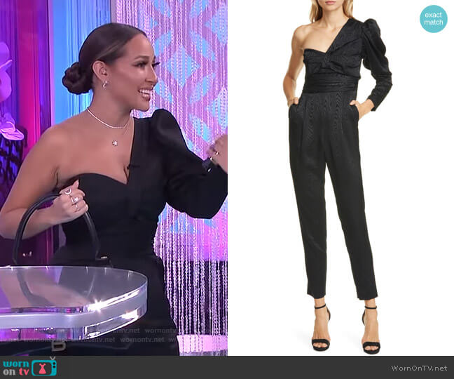 A.L.C. Walden Jumpsuit worn by Adrienne Houghton on The Real
