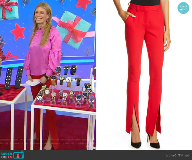 A.L.C. Conway Pants worn by Jill Martin on Today