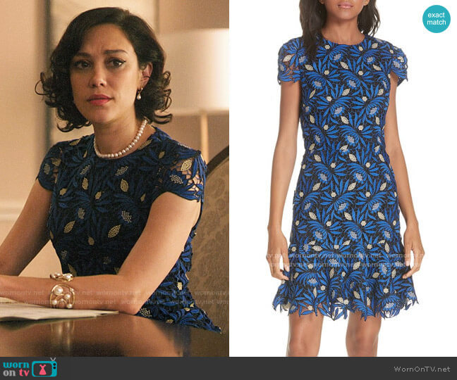 Alice + Olivia Imani Dress worn by Hermosa Lodge (Mishel Prada) on Riverdale